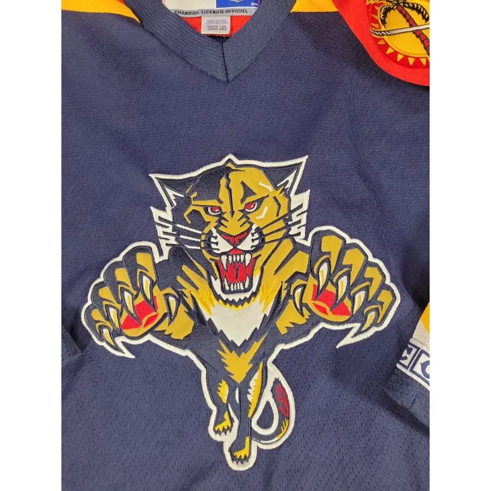 CCM Florida Panthers Jersey NHL Hockey Youth Size L/XL Boys Kids Children